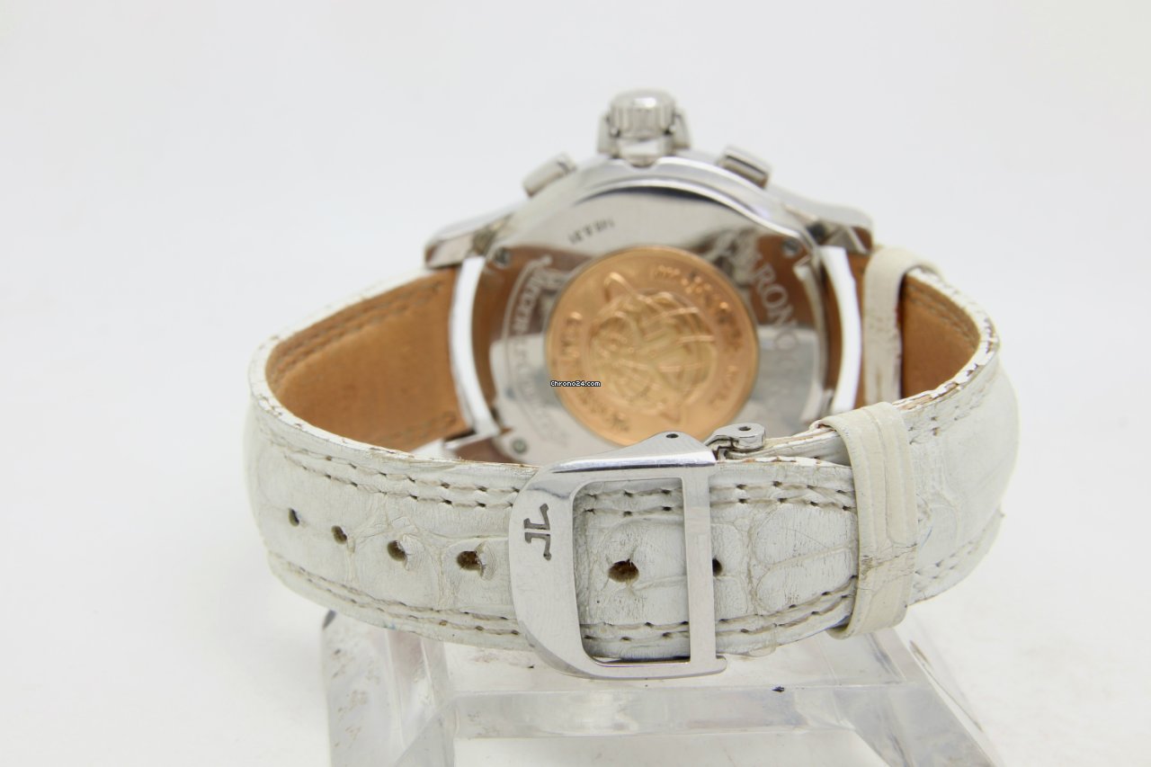 IMG_9081 Jaeger-LeCoultre Master Compressor Chronograph Womens watch Quartz Steel 148.8.31 Replica 5