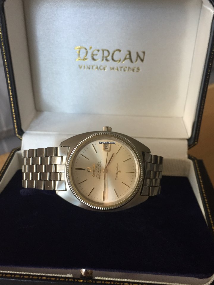 Omega Constellation Mens watch Unisex Automatic Steel 168.017 Replica 5