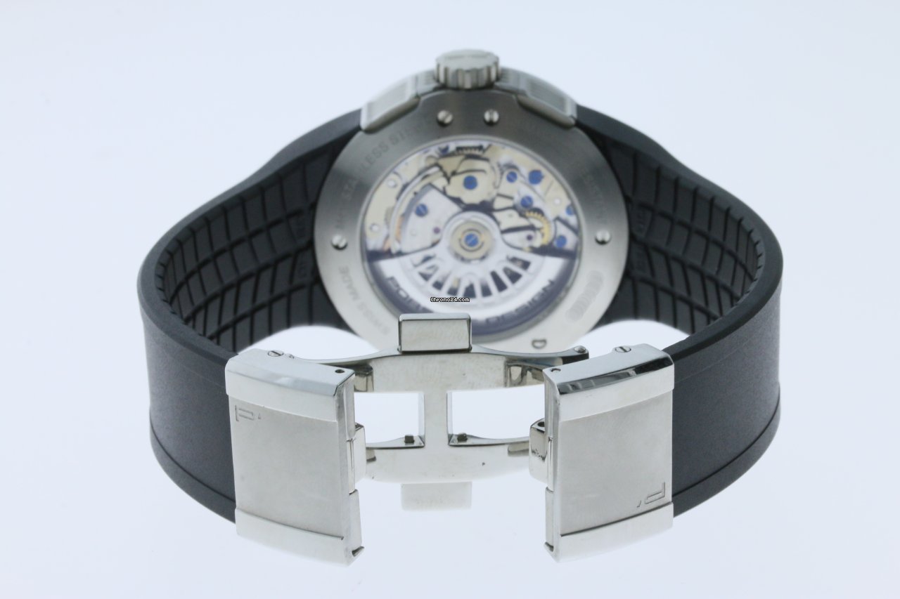 IMG_9081 Porsche Design Flat Six Mens watch Unisex Automatic Steel 63404124169 Replica 5