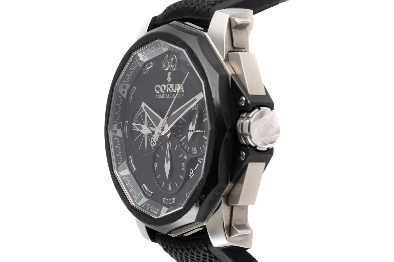 IMG_9081 Corum Admirals Cup Mens watch Unisex Automatic Titanium 01.0045 Replica 5