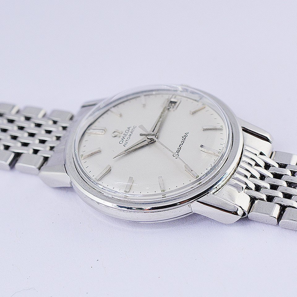 Omega Seamaster Mens watch Unisex Automatic Steel 166.003 Replica 5