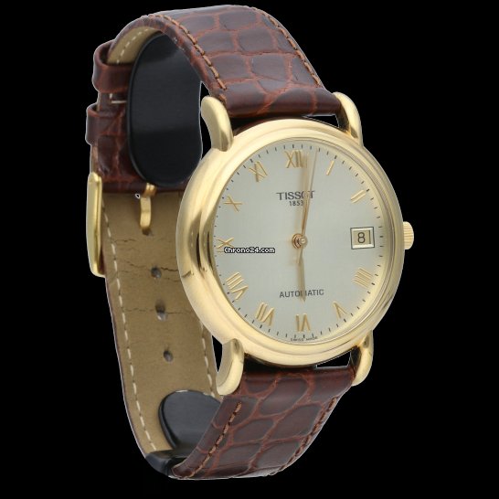 IMG_9081 Tissot Carson Mens watch Unisex Automatic Yellow gold T0854073601100 Replica 5