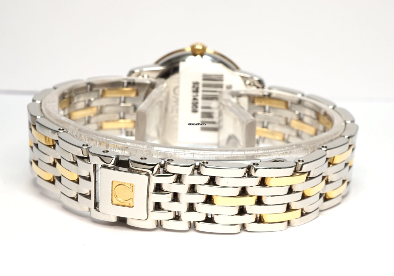 Omega De Ville Prestige Womens watch Quartz Gold Steel 424.20.24.60.55.001 Replica 5