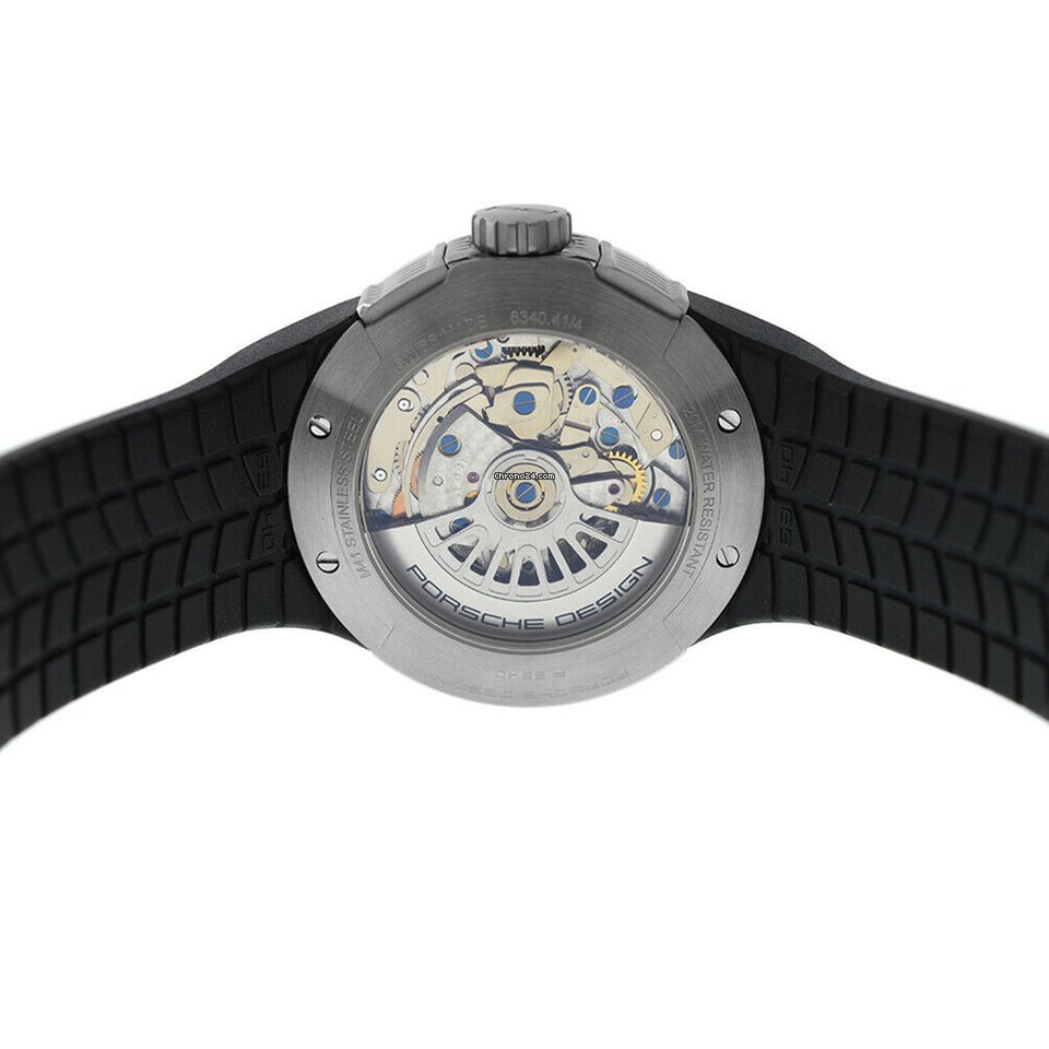 IMG_9081 Porsche Design Flat Six Mens watch Unisex Automatic Steel 6340.41.44.GB.0251 Replica 5