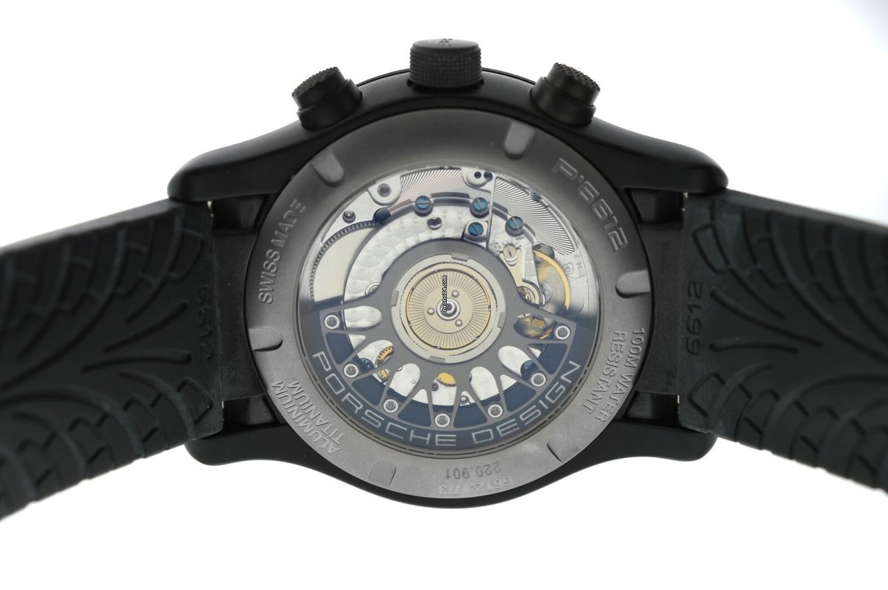 IMG_9081 Porsche Design Dashboard Mens watch Unisex Automatic Aluminum P6612 6612.17.84.1190 Replica 5