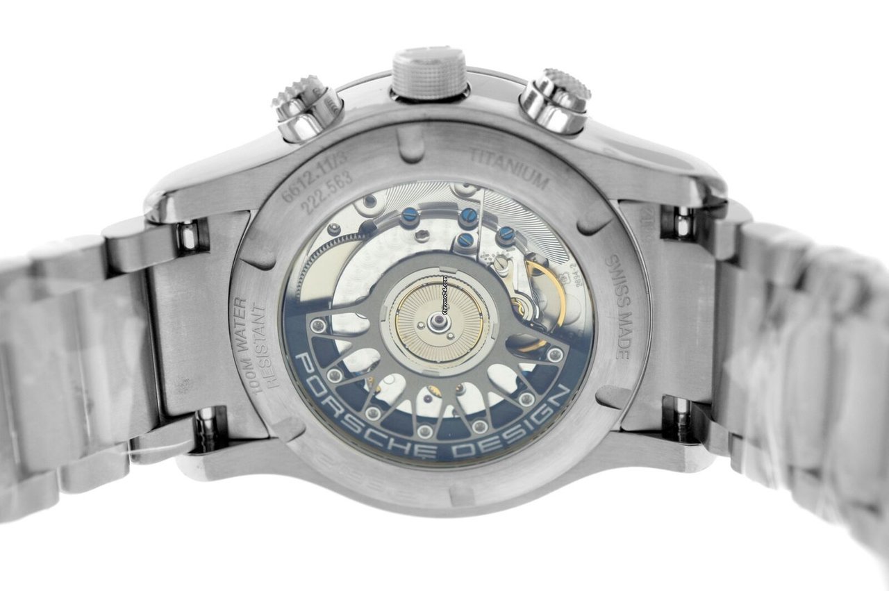 Porsche Design Dashboard Mens watch Unisex Automatic Titanium P6612 6612.11.45.024 Replica 5
