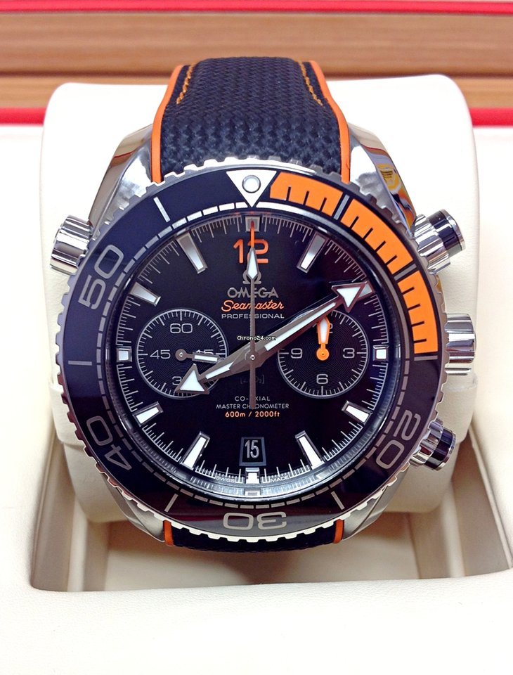 Omega Seamaster Planet Ocean Chronograph Mens watch Unisex Automatic Steel 215.32.46.51.01.001 Replica 5
