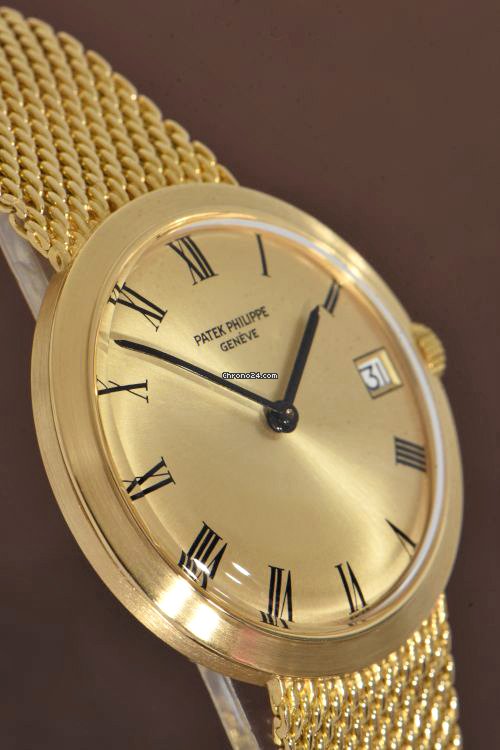 IMG_9081 Patek Philippe Calatrava Mens watch Unisex Automatic Yellow gold 3565 1 Replica 5