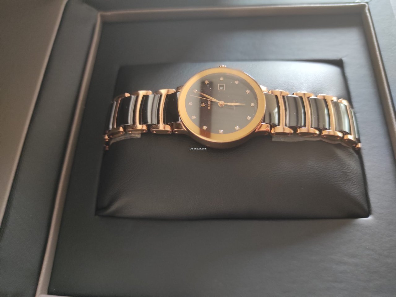 IMG_9081 Rado Centrix Womens watch Automatic Ceramic R30183732 Replica 5