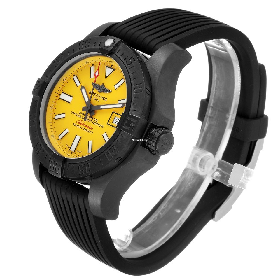 Breitling Avenger II Seawolf Mens watch Unisex Automatic Steel M17331 Replica 5