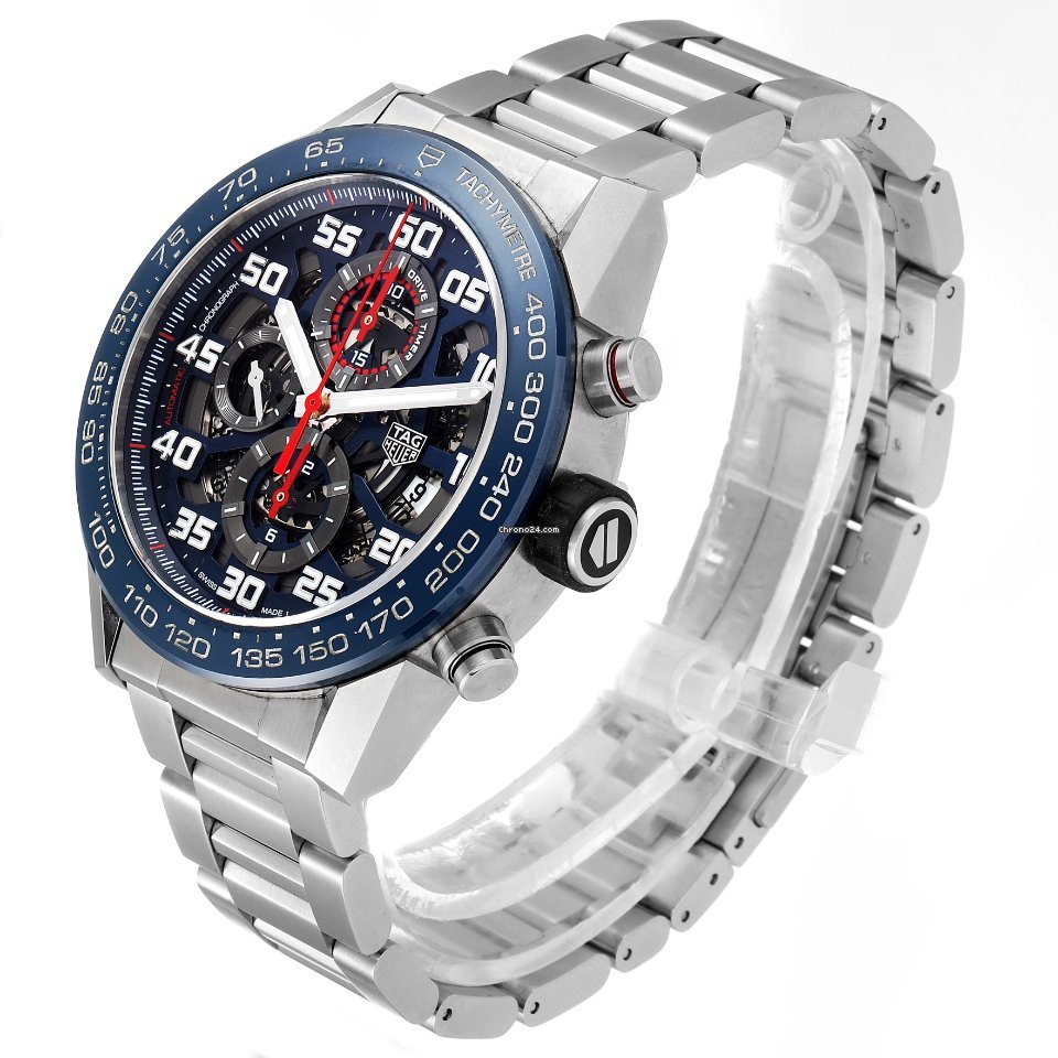IMG_9081 TAG Heuer Carrera Calibre HEUER 01 Mens watch Unisex Automatic Steel CAR2A1K.BA0703 Replica 5