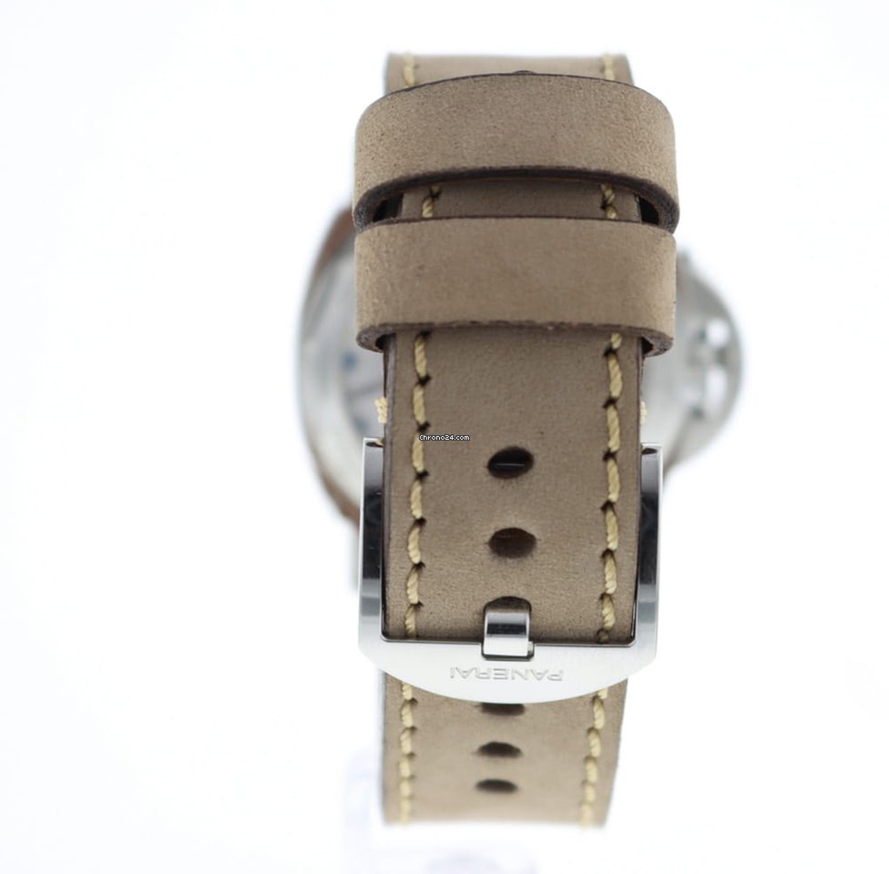 Panerai Luminor Marina Mens watch Unisex Manual winding Steel PAM 00115 Replica 5