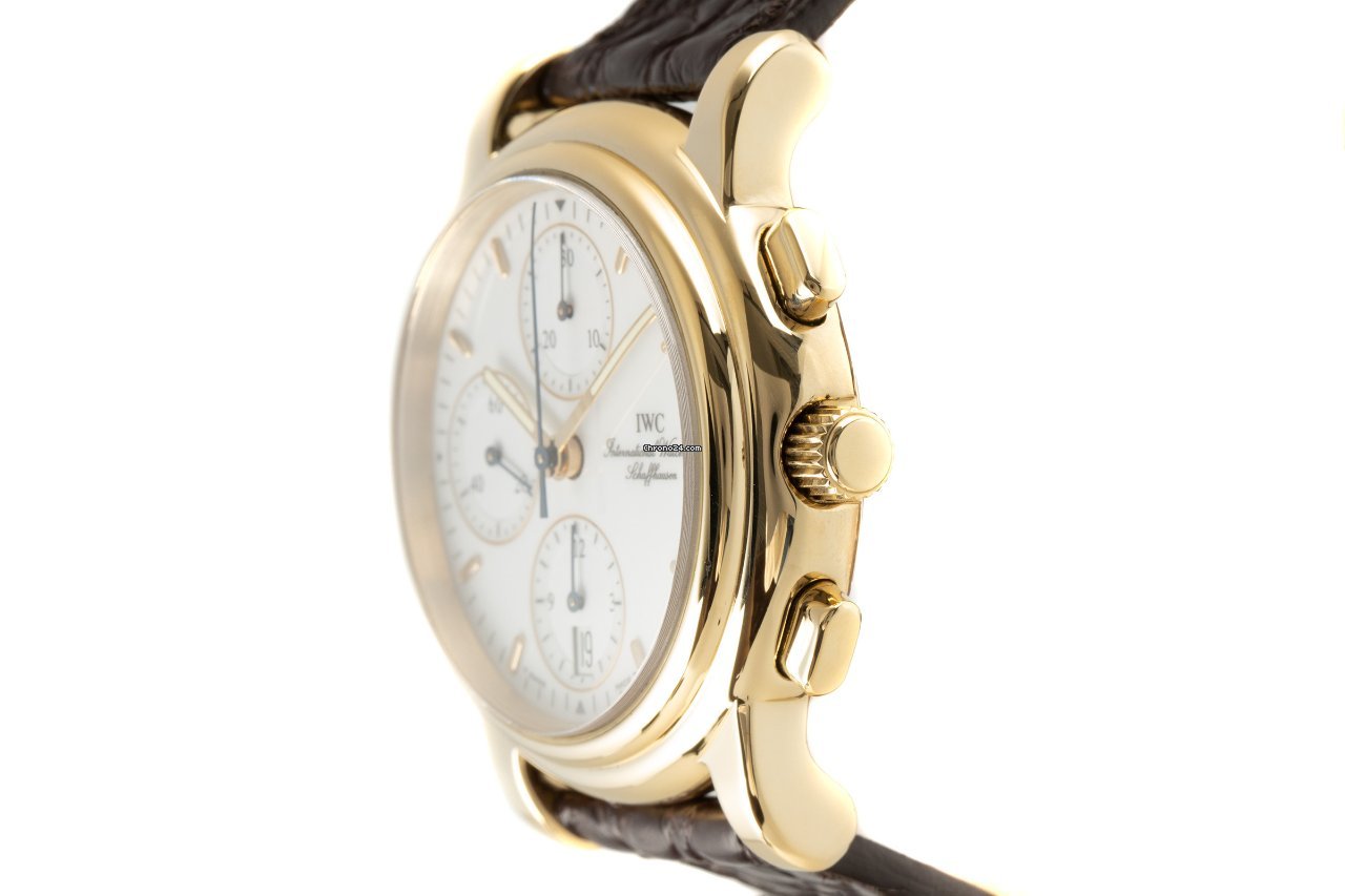 IMG_9081 IWC Mens watch Unisex Automatic Yellow gold 3703 Replica 5