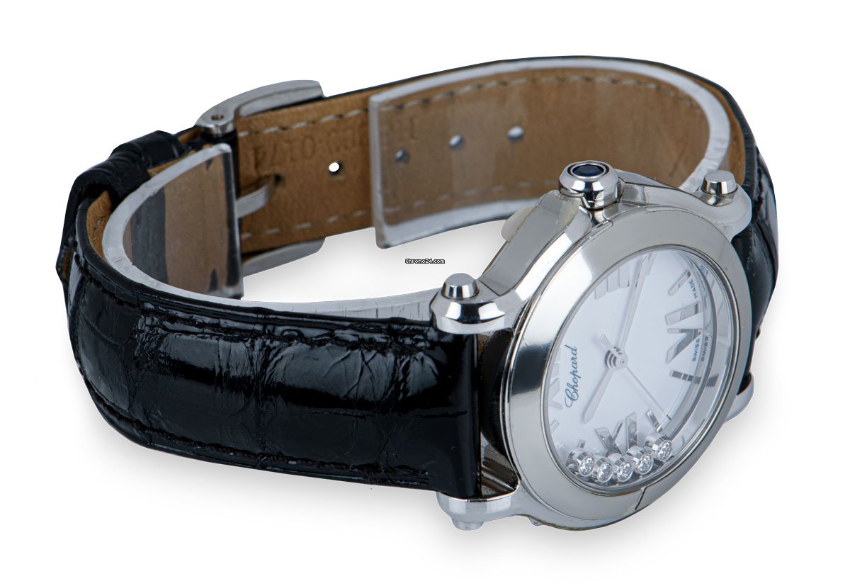 IMG_9081 Chopard Happy Sport Womens watch Quartz Steel 278509-3001 Replica 5