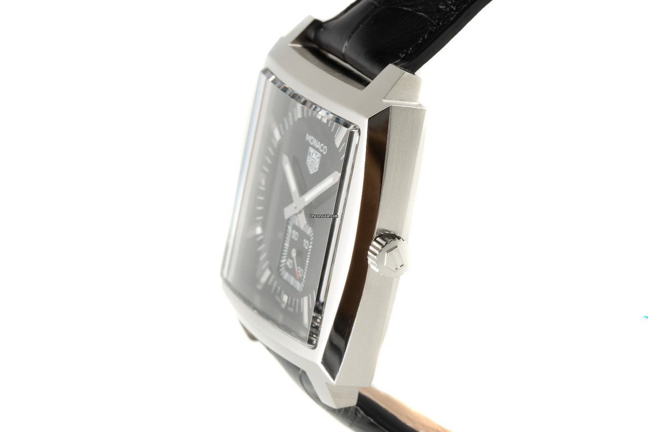 TAG Heuer Monaco Lady Mens watch Unisex Quartz Steel WAW131A Replica 5