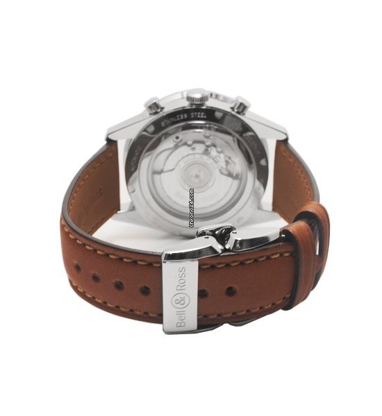 IMG_9081 Bell & Ross BR V1 Mens watch Unisex Automatic Steel BRV126-FLY-GMT SCA Replica 5