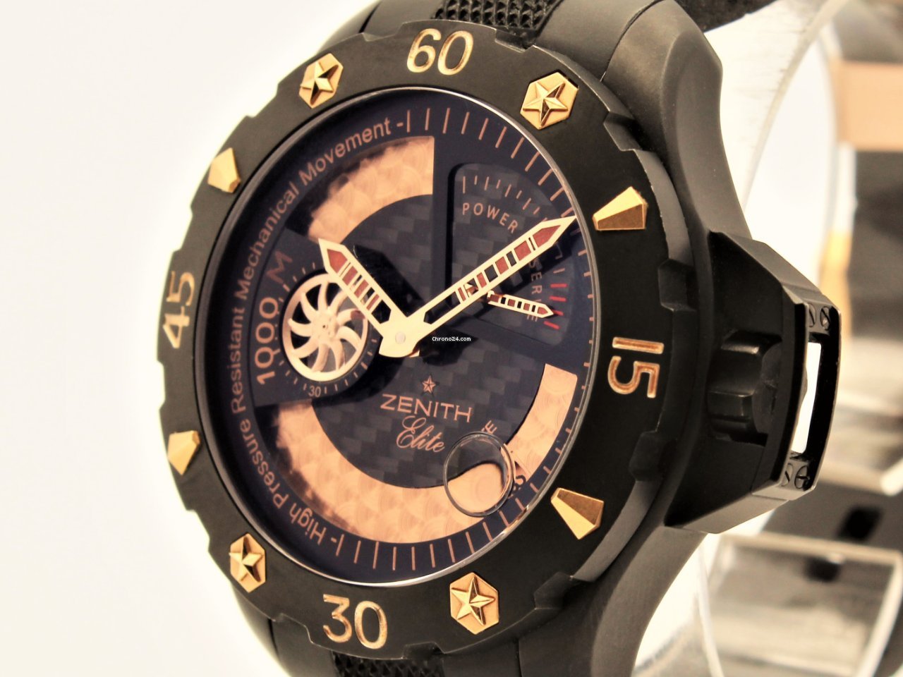 IMG_9081 Zenith Defy Mens watch Unisex Automatic Titanium 96.0518.685 Replica 5