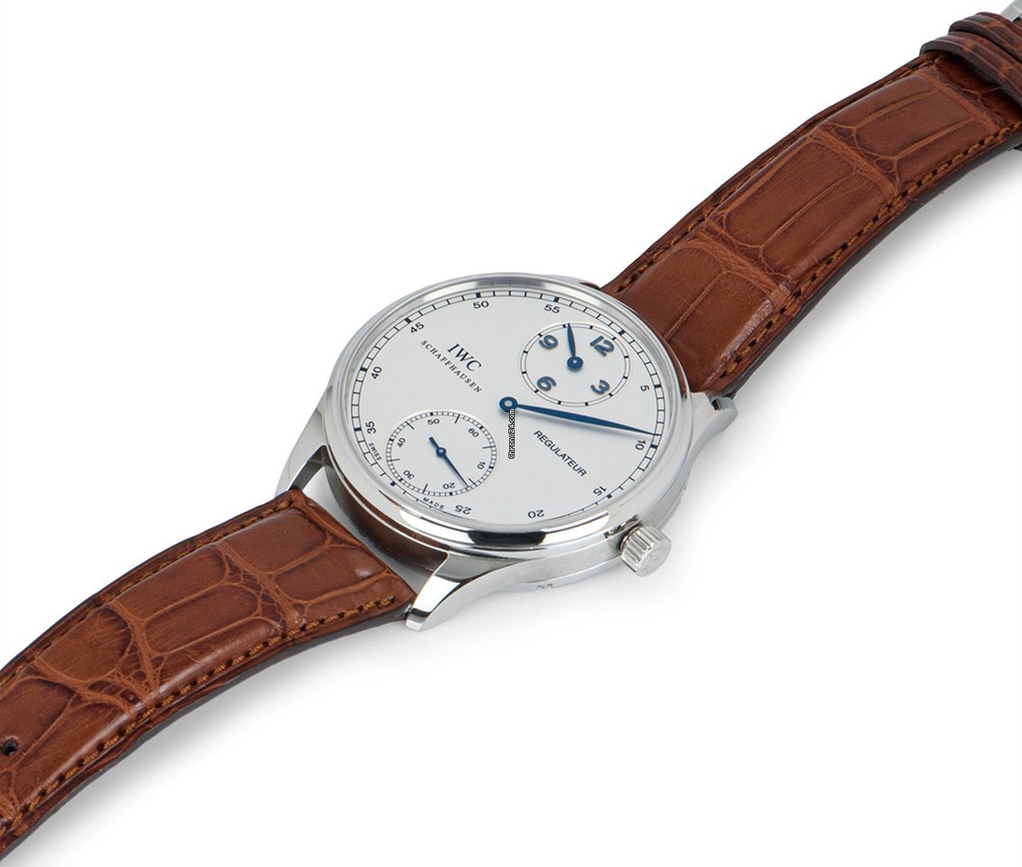 IMG_9081 IWC Portuguese Mens watch Unisex Manual winding Steel IW544401 Replica 5