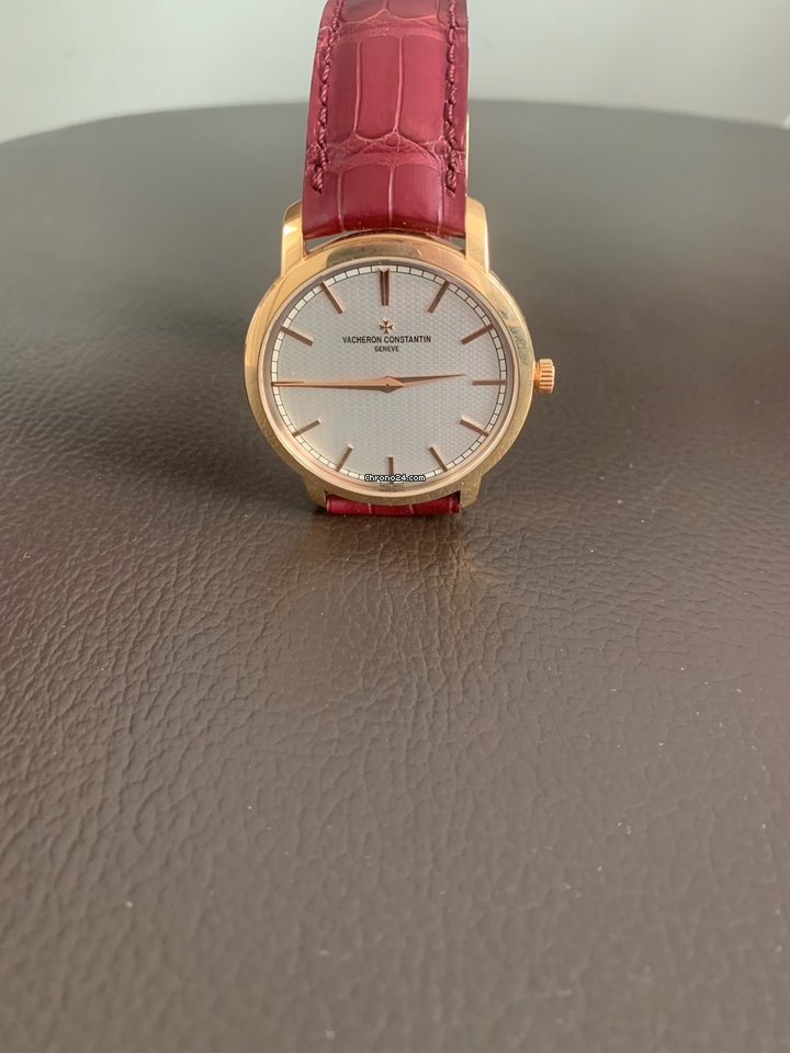 IMG_9081 Vacheron Constantin Patrimony Mens watch Unisex Automatic Rose gold 43075 000R-9884 Replica 5