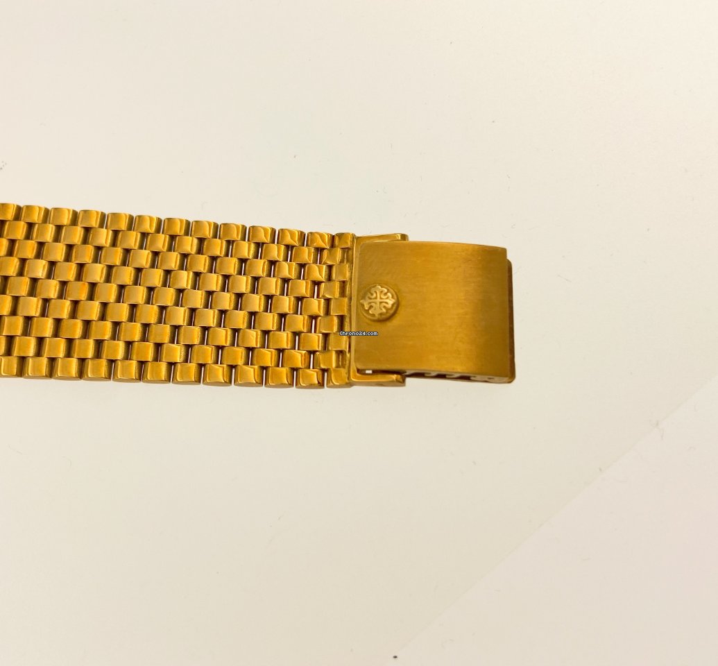 IMG_9081 Patek Philippe Golden Ellipse Mens watch Unisex Automatic Yellow gold 3839 Replica 5