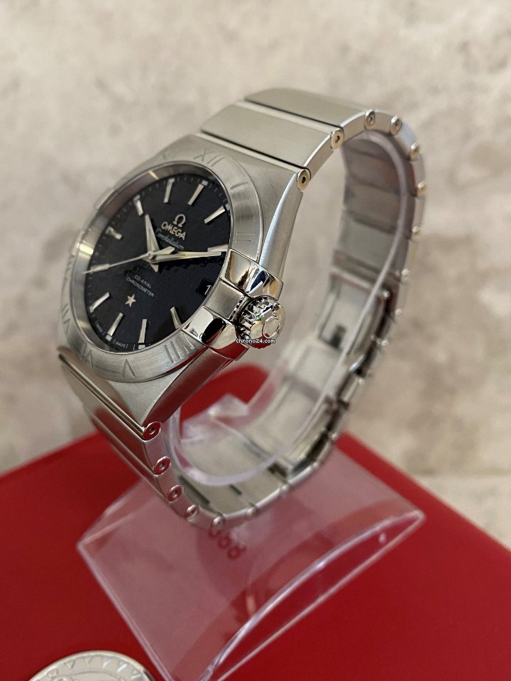 Omega Constellation Men Mens watch Unisex Automatic Steel 123.10.38.21.01.002 Replica 5