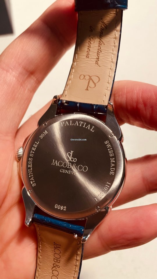 IMG_9081 Jacob & Co. Mens watch Unisex Manual winding Steel 110.400.1 Replica 5