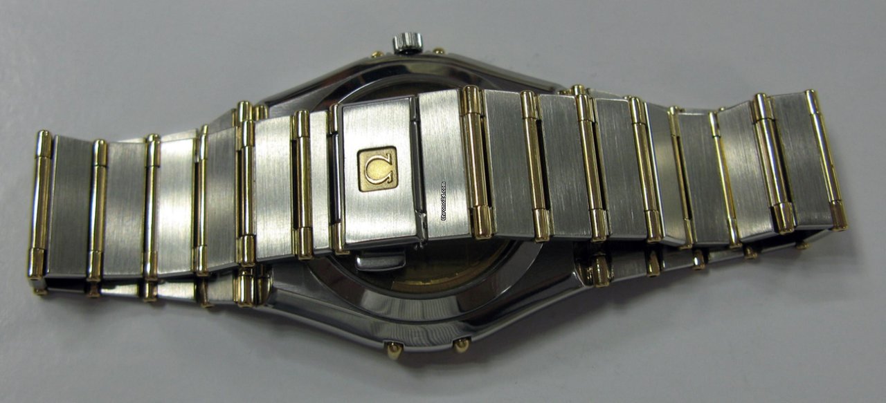 IMG_9081 Omega Constellation Mens watch Unisex Automatic Gold Steel Constellation 1202.1 Replica 5