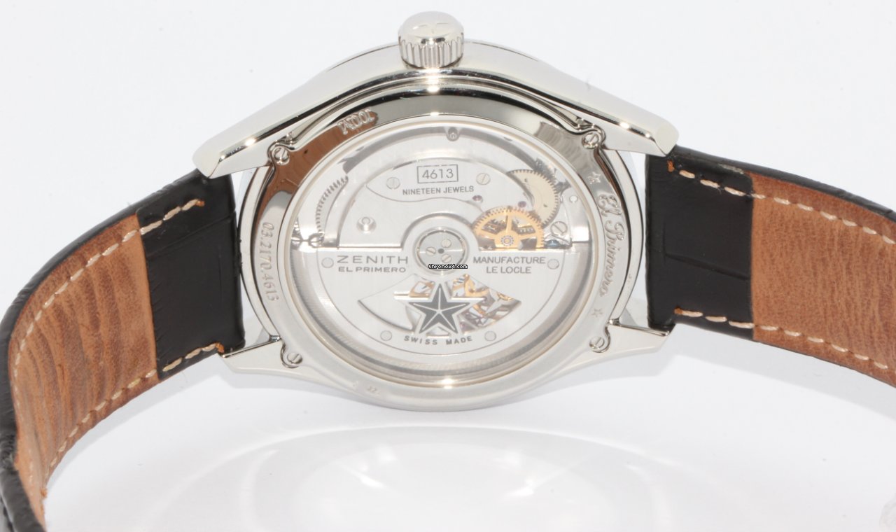 IMG_9081 Zenith El Primero Synopsis Mens watch Unisex Automatic Steel 03.2170.4613 21.C714 Replica 5