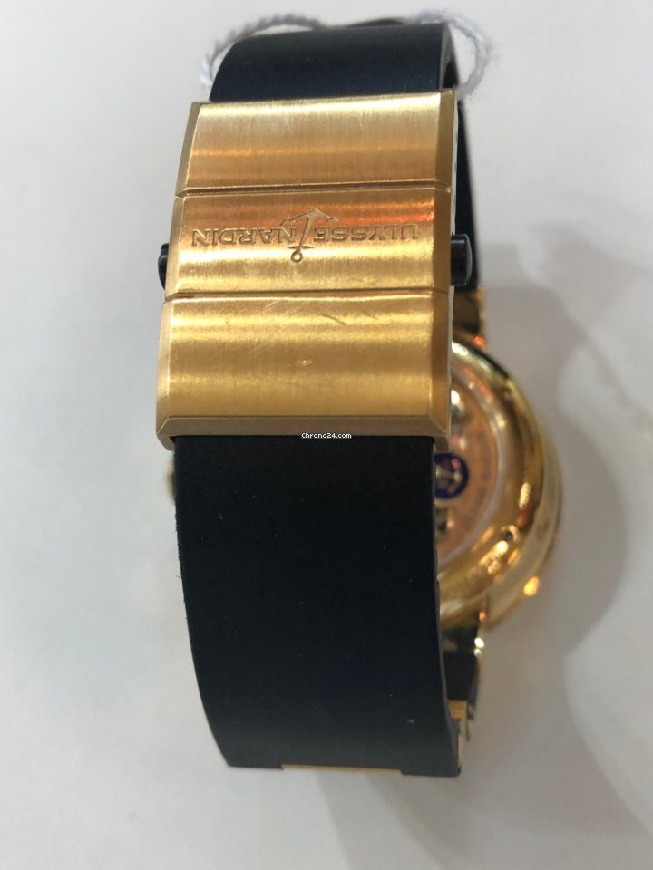 IMG_9081 Ulysse Nardin Marine Chronometer 43mm Mens watch Unisex Automatic Rose gold 263-67-3 42 Replica 5