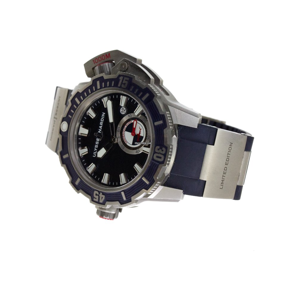 Ulysse Nardin Hammerhead Shark Mens watch Unisex Automatic Titanium 3203-500LE-3 93-HAMMER Replica 5