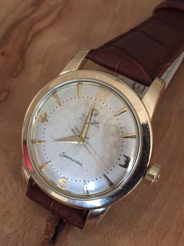 IMG_9081 Omega Seamaster Mens watch Unisex Automatic Gold Steel 2577-19SC Replica 5