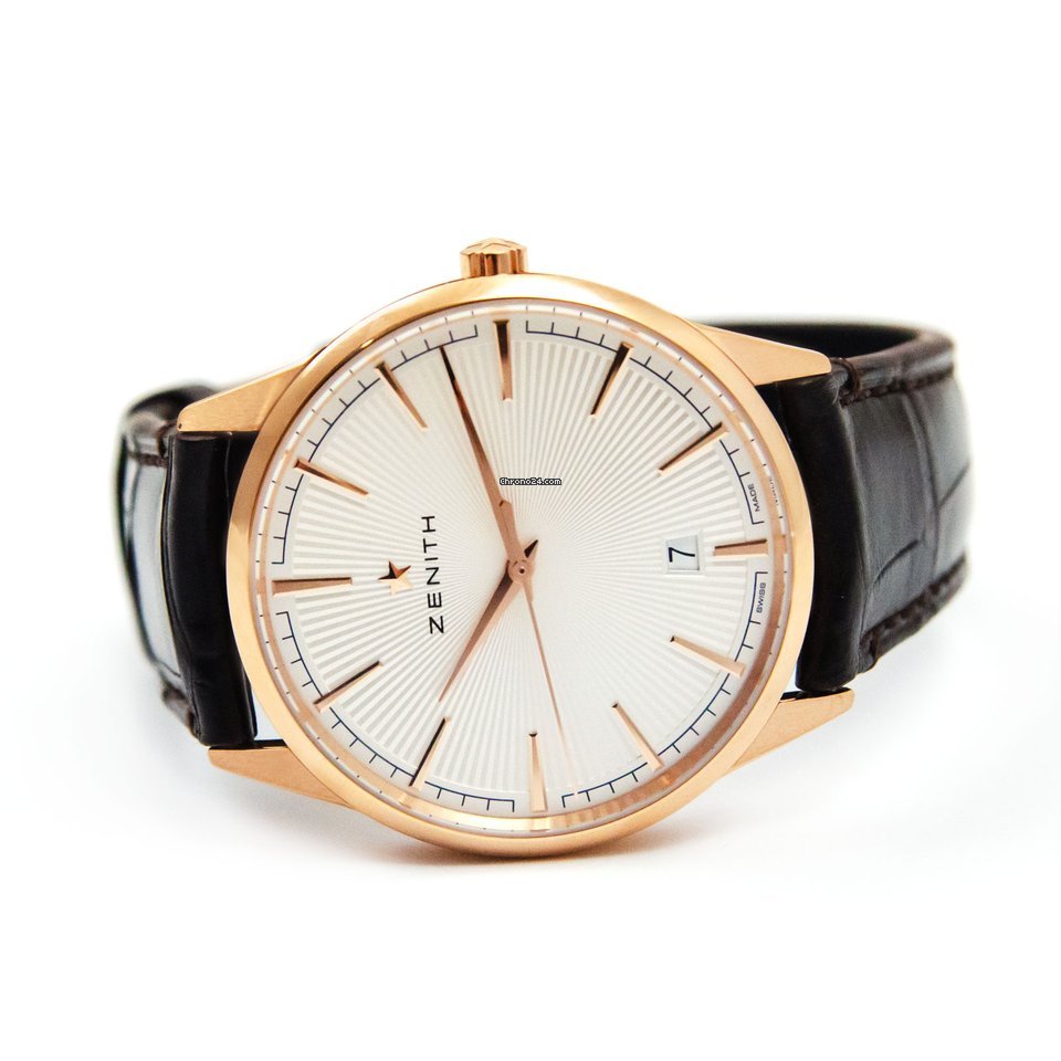 IMG_9081 Zenith Mens watch Unisex Automatic Rose gold 18.3100.670 01.C920 Replica 5