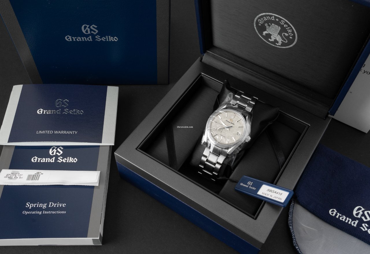 IMG_9081 Seiko Grand Seiko Mens watch Unisex Automatic Titanium SBGA415 Replica 5