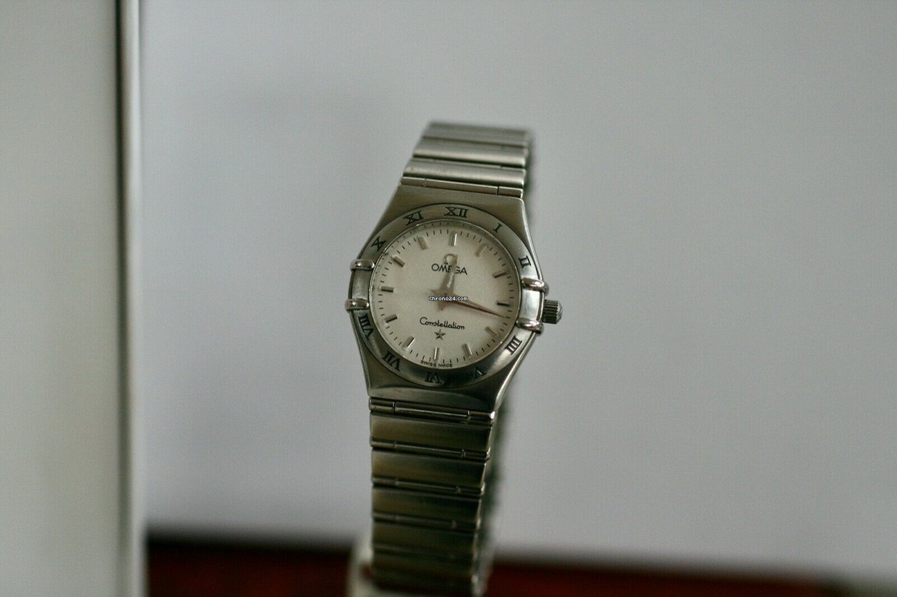 Omega Constellation Womens watch Quartz Steel 1572.30.00 Replica 5