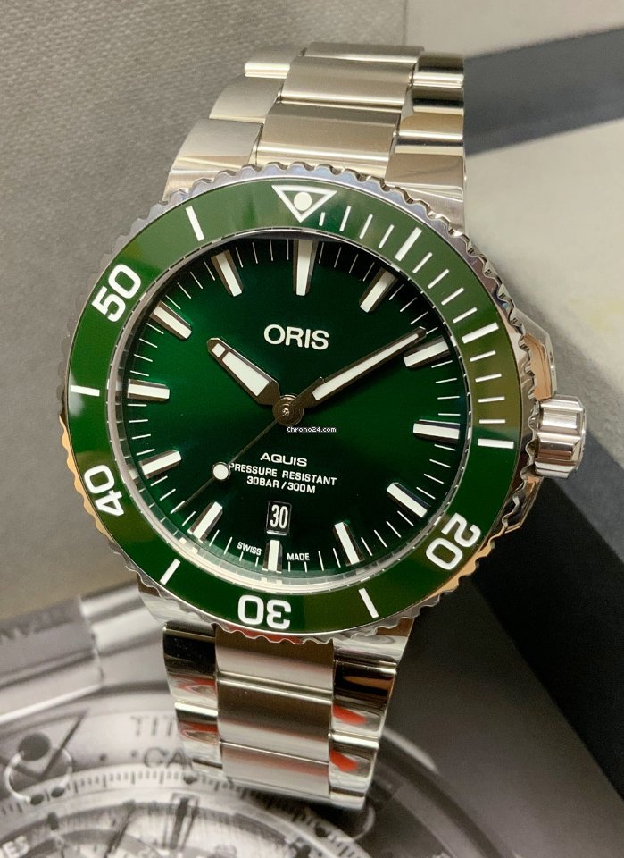 IMG_9081 Oris Aquis Date Mens watch Unisex Automatic Steel 01 733 7730 4157-07 8 24 05PEB Replica 5