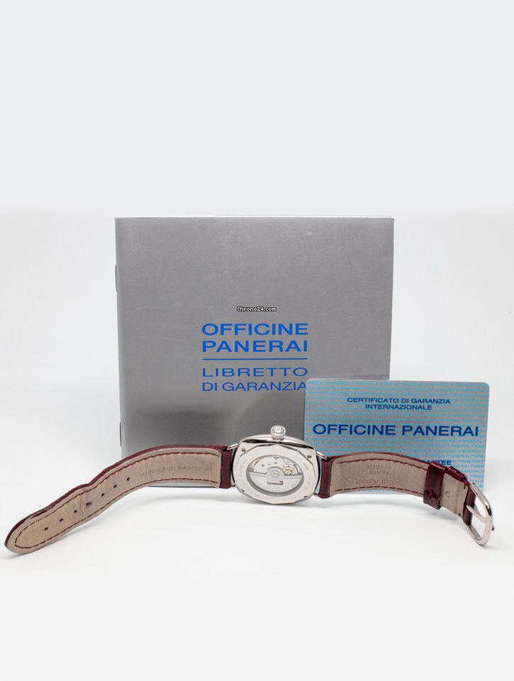 Panerai Radiomir Mens watch Unisex Automatic White gold PAM0062 Replica 5