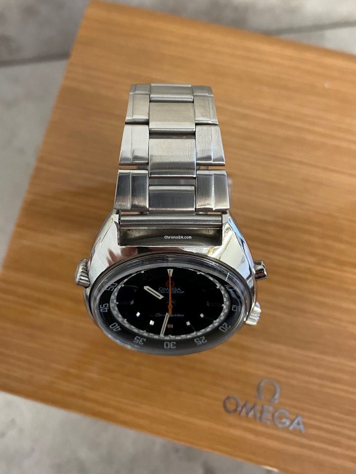 Omega Seamaster Mens watch Unisex Manual winding Steel 145.008 Replica 5