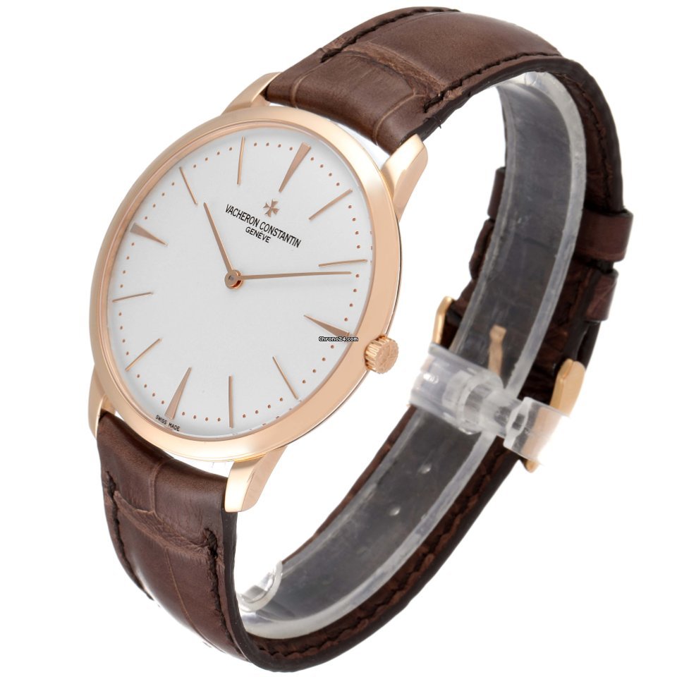 Vacheron Constantin Patrimony Mens watch Unisex Manual winding Rose gold 81180 Replica 5