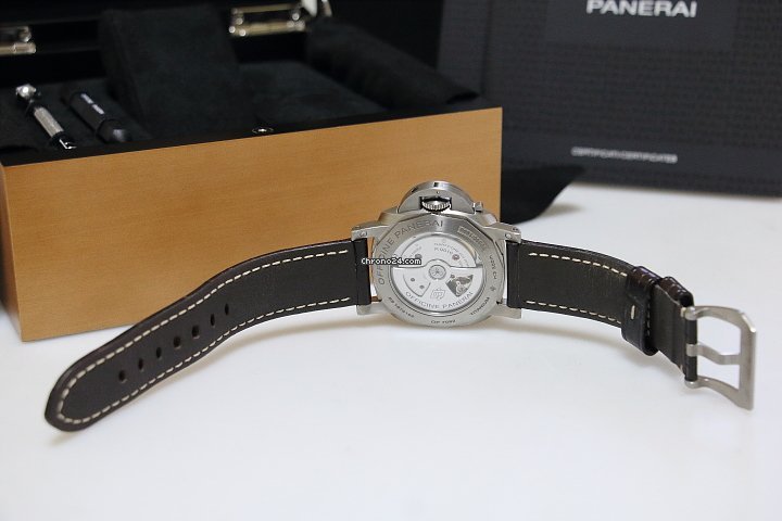 IMG_9081 Panerai Luminor Marina 1950 3 Days Automatic Automatic Titanium PAM01351 Replica 5
