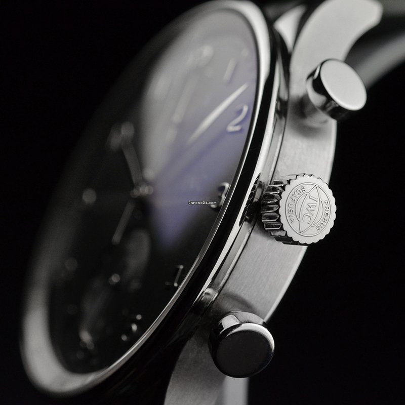 IMG_9081 IWC Portuguese Chronograph Mens watch Unisex Steel IW371430 Replica 5