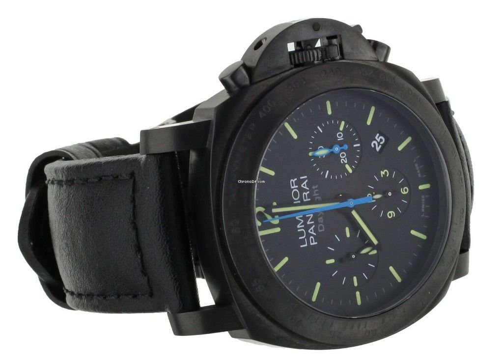 IMG_9081 Panerai Luminor Chrono Mens watch Unisex Automatic Steel PAM363 Replica 5