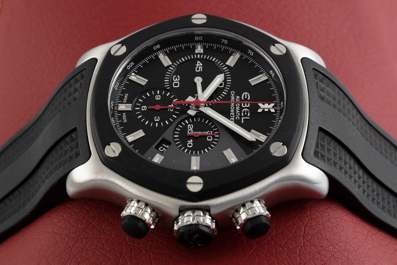 IMG_9081 Ebel 1911 Tekton Mens watch Unisex Automatic Steel E9137L83 Replica 5