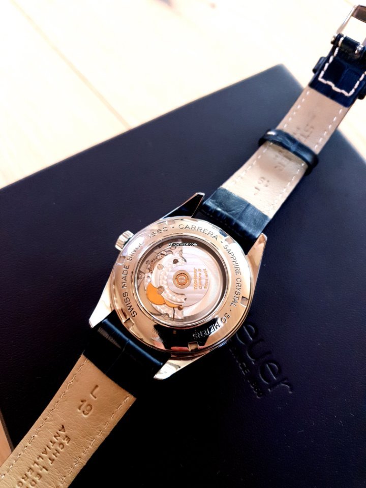 TAG Heuer Carrera Calibre 5 Mens watch Unisex Automatic Steel WV211A-2 Replica 5