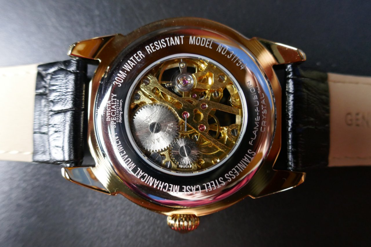 Invicta Mens watch Unisex Manual winding Steel 31154 Replica 5