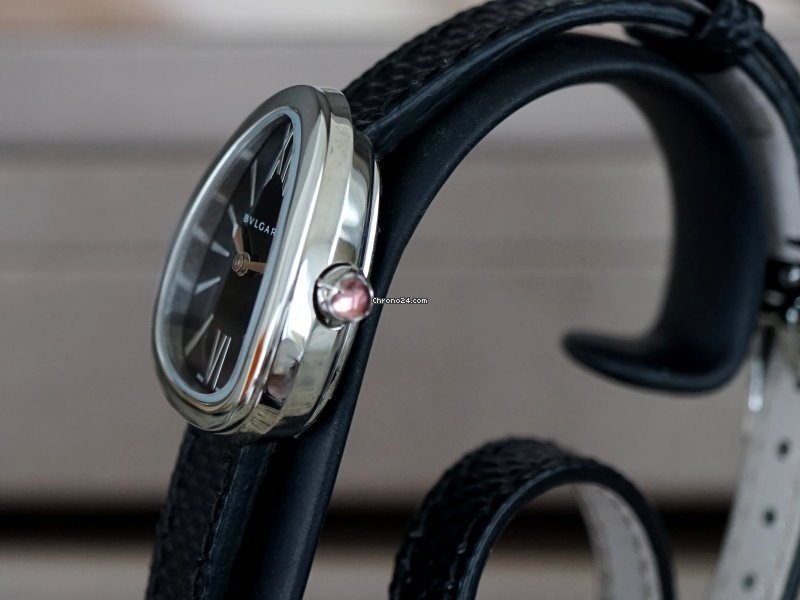 IMG_9081 Bulgari Serpenti Womens watch Quartz Steel 102782 Replica 5