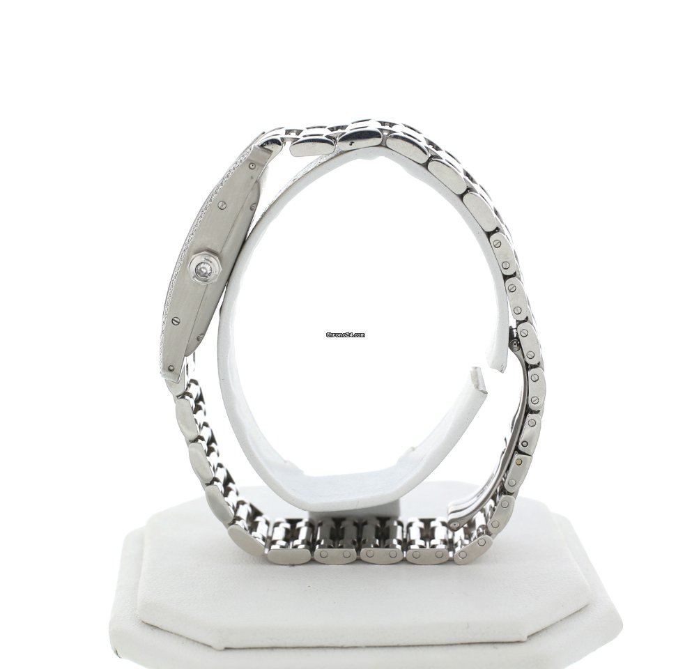 IMG_9081 Cartier Tank Americaine Womens watch Automatic White gold WB7045L1 Replica 5