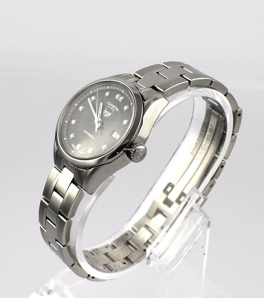 IMG_9081 TAG Heuer Carrera Lady Automatic Steel WV2410 Replica 5