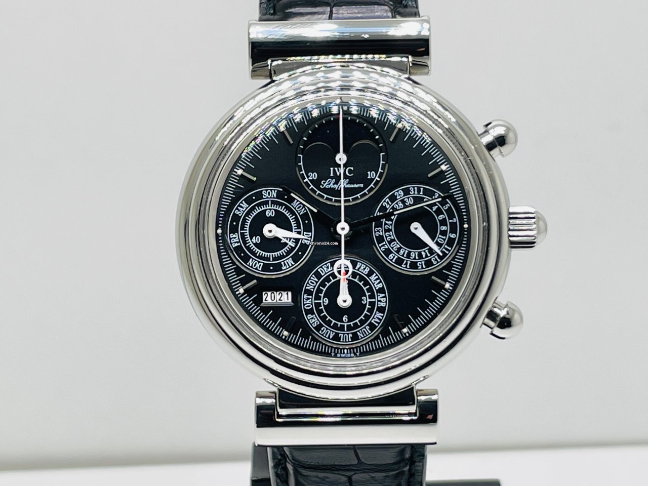 IMG_9081 IWC Da Vinci Perpetual Calendar Automatic Steel IW375028 Replica 5