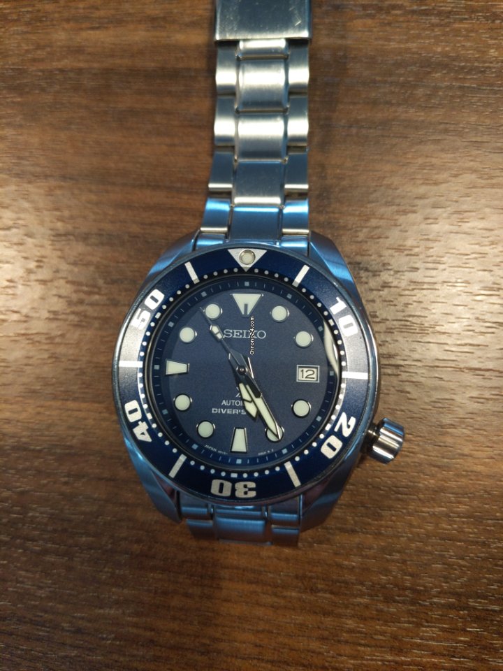 IMG_9081 Seiko Prospex Mens watch Unisex Automatic Steel SBDC033 Replica 5