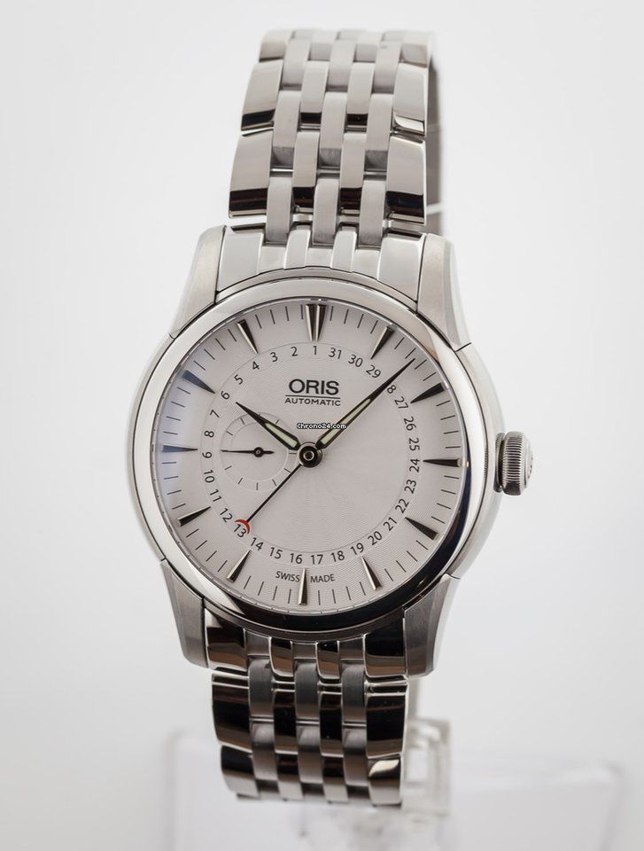IMG_9081 Oris Artelier Small Second Mens watch Unisex Automatic Steel 01 744 7665 4051-07 8 22 77 Replica 5